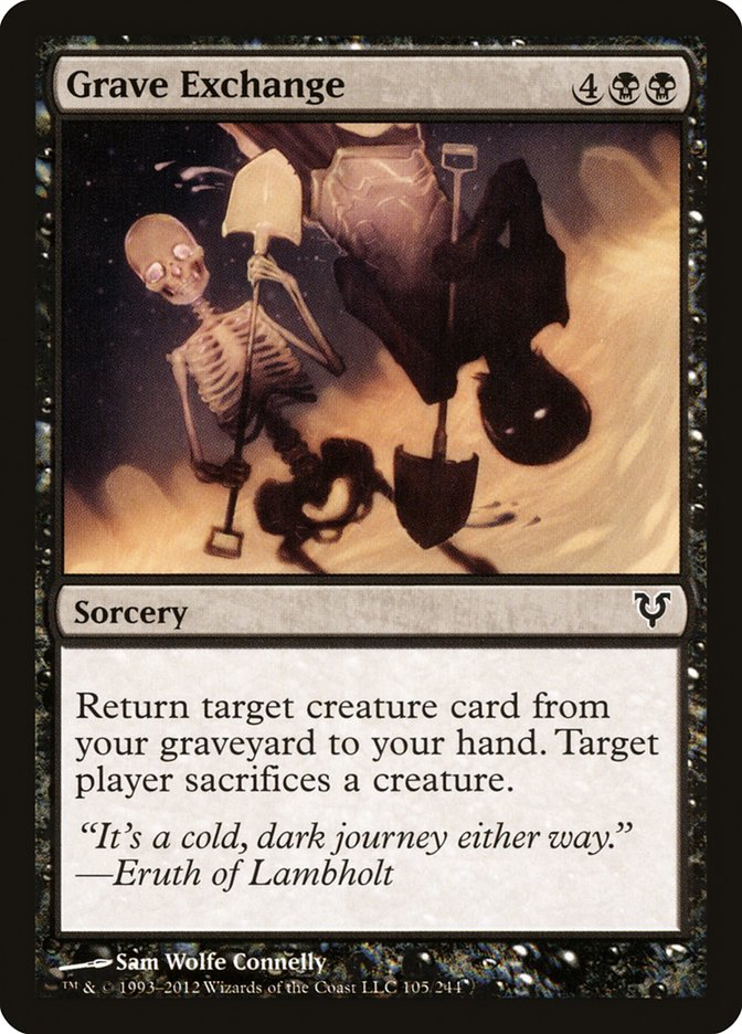 Grave Exchange [Avacyn Restored] | Pegasus Games WI