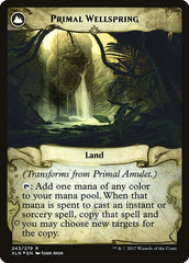 Primal Amulet // Primal Wellspring [Ixalan Prerelease Promos] | Pegasus Games WI