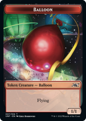 Clown Robot (002) // Balloon Double-Sided Token [Unfinity Tokens] | Pegasus Games WI