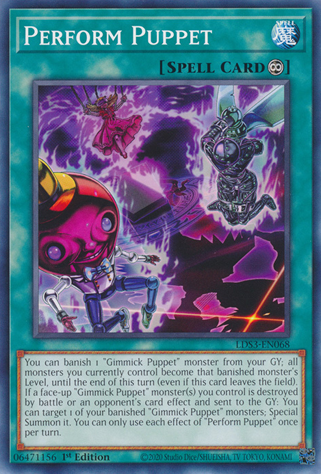 Perform Puppet [LDS3-EN068] Common | Pegasus Games WI