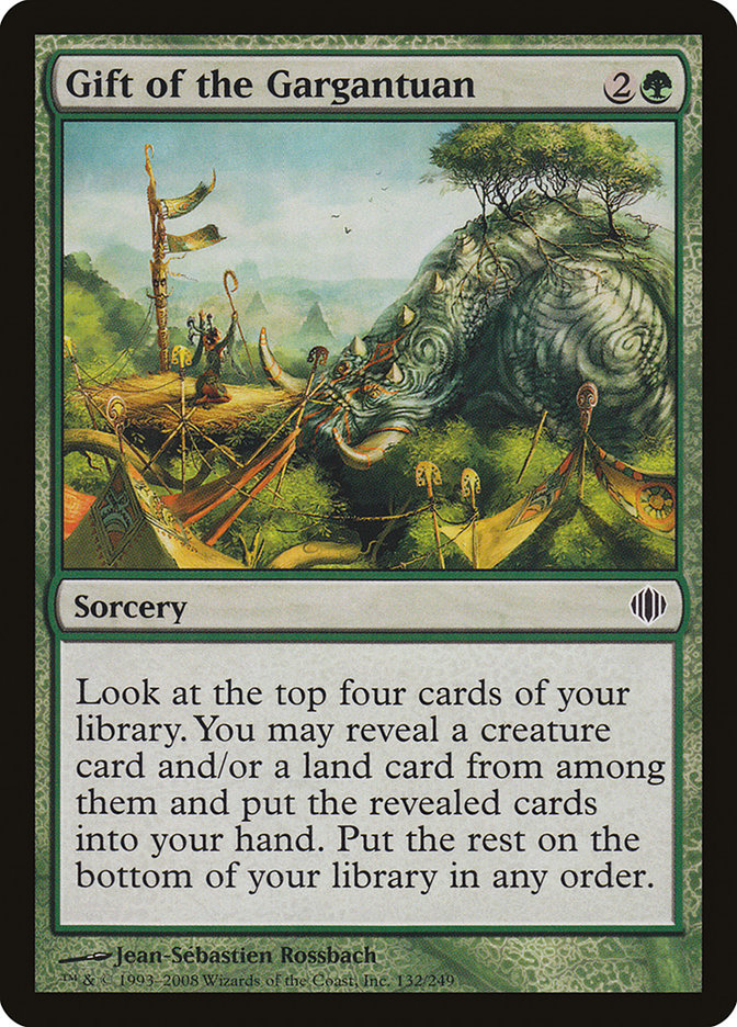 Gift of the Gargantuan [Shards of Alara] | Pegasus Games WI