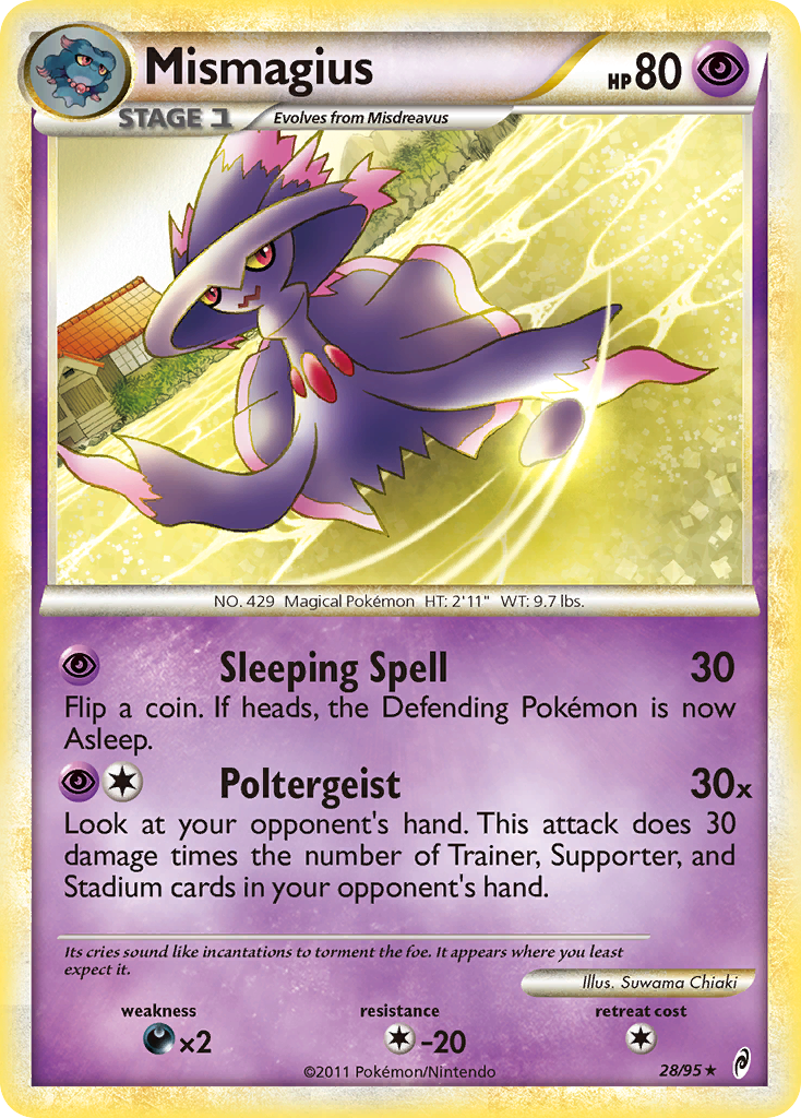 Mismagius (28/95) [HeartGold & SoulSilver: Call of Legends] | Pegasus Games WI