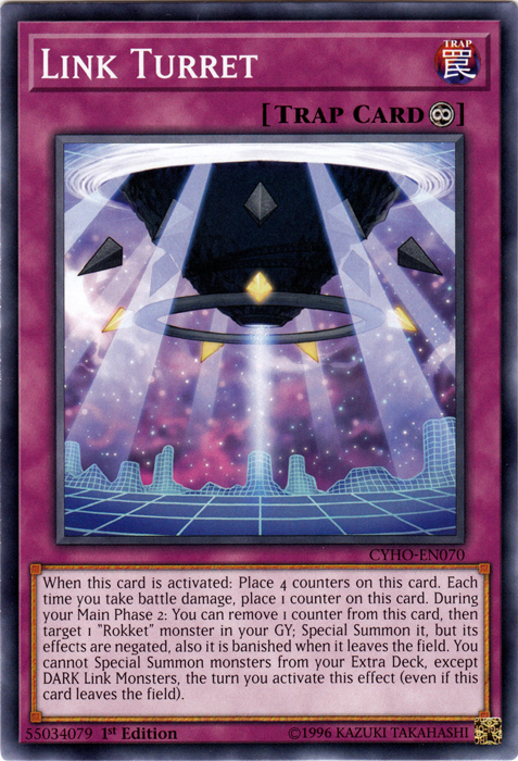 Link Turret [CYHO-EN070] Common | Pegasus Games WI