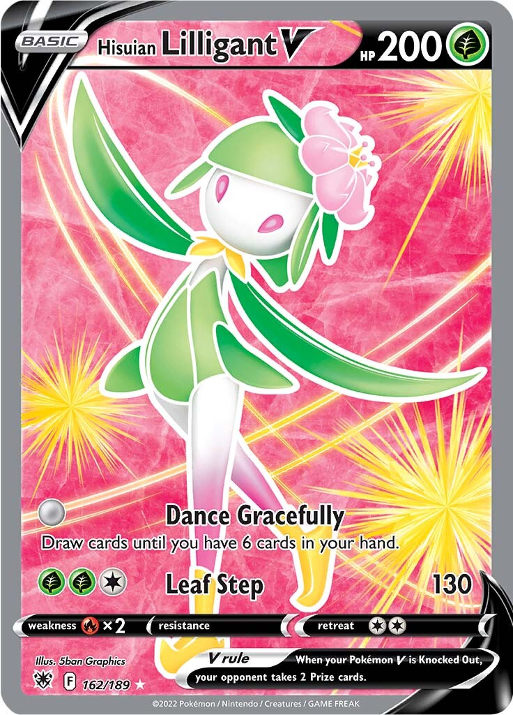 Hisuian Lilligant V (162/189) [Sword & Shield: Astral Radiance] | Pegasus Games WI