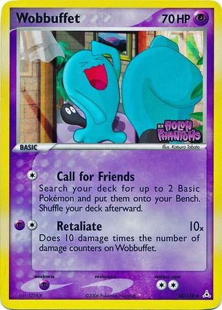 Wobbuffet (56/110) (Stamped) [EX: Holon Phantoms] | Pegasus Games WI