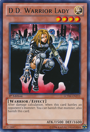 D.D. Warrior Lady [LCYW-EN215] Rare | Pegasus Games WI