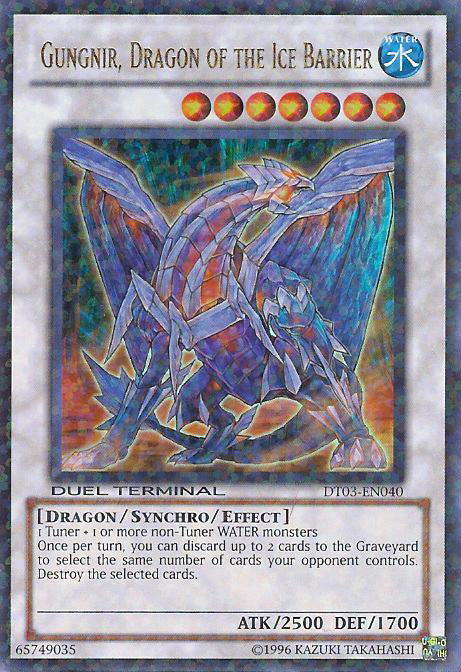 Gungnir, Dragon of the Ice Barrier [DT03-EN040] Ultra Rare | Pegasus Games WI