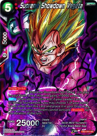 Supreme Showdown Vegeta [TB2-005] | Pegasus Games WI