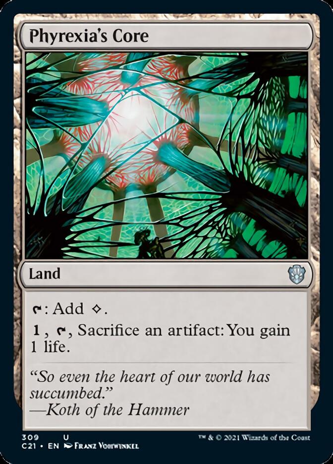 Phyrexia's Core [Commander 2021] | Pegasus Games WI