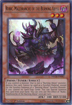 Rubic, Malebranche of the Burning Abyss [NECH-EN082] Ultra Rare | Pegasus Games WI
