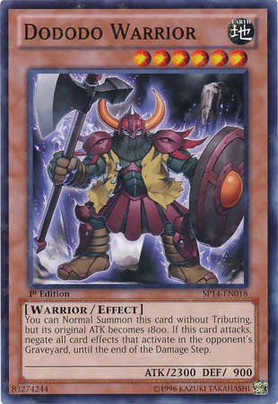 Dododo Warrior [SP14-EN018] Starfoil Rare | Pegasus Games WI