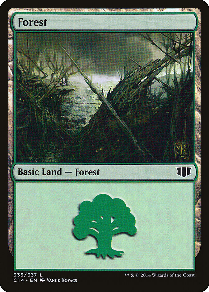 Forest (335) [Commander 2014] | Pegasus Games WI