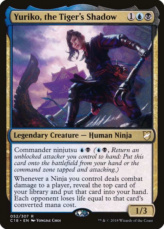 Yuriko, the Tiger's Shadow [Commander 2018] | Pegasus Games WI