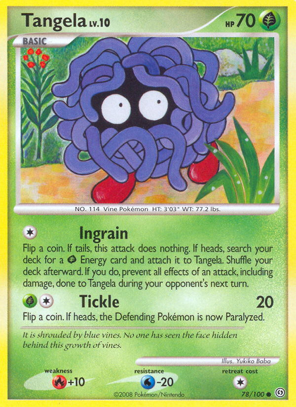 Tangela (78/100) [Diamond & Pearl: Stormfront] | Pegasus Games WI