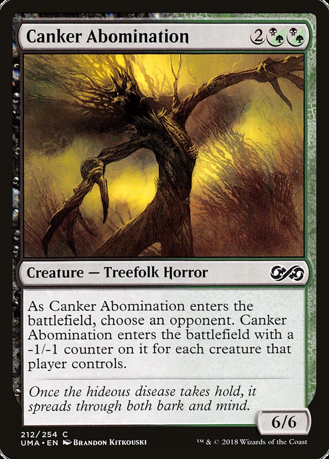 Canker Abomination [Ultimate Masters] | Pegasus Games WI