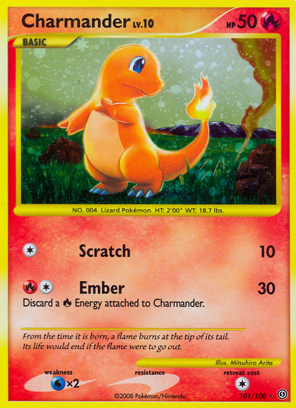 Charmander (101/100) [Diamond & Pearl: Stormfront] | Pegasus Games WI