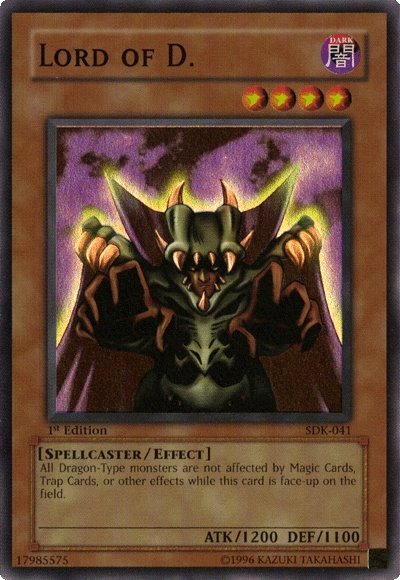 Lord of D. [SDK-041] Super Rare | Pegasus Games WI