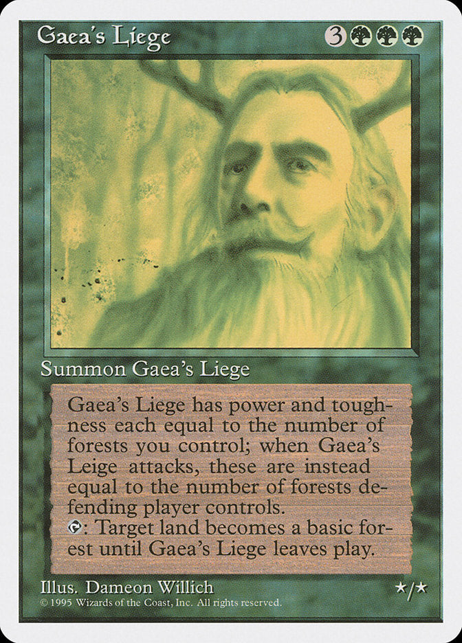 Gaea's Liege [Fourth Edition] | Pegasus Games WI