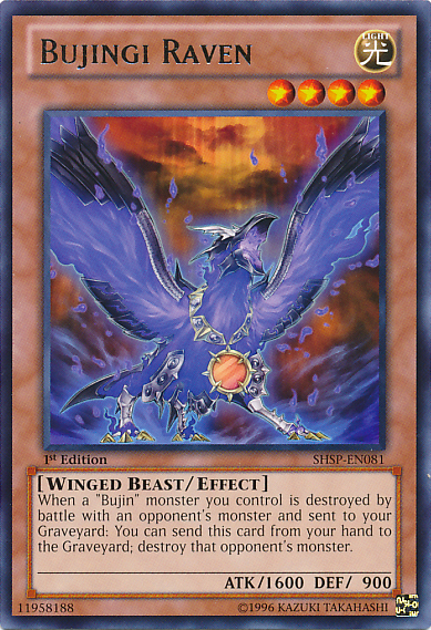 Bujingi Raven [SHSP-EN081] Rare | Pegasus Games WI