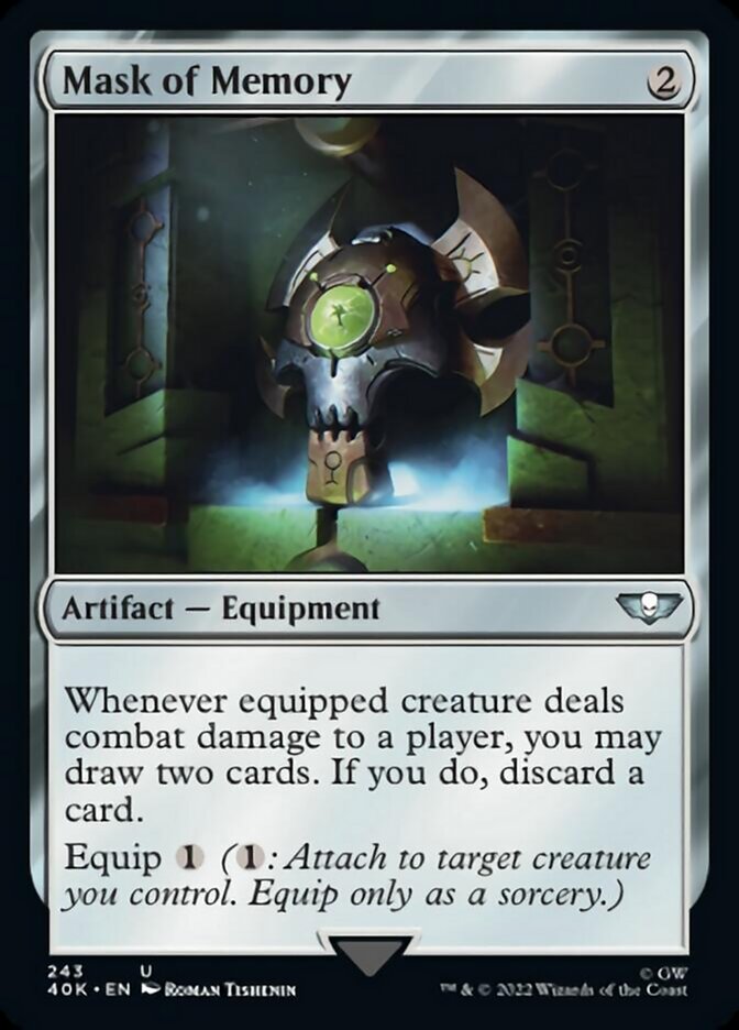 Mask of Memory (Surge Foil) [Warhammer 40,000] | Pegasus Games WI