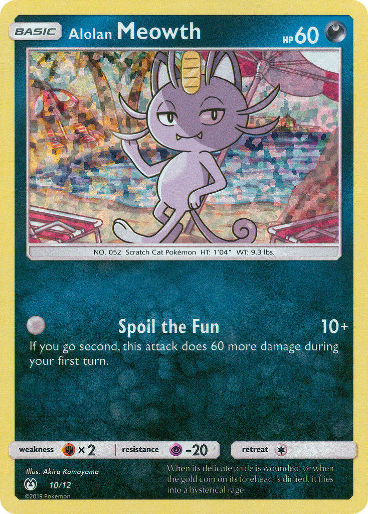 Alolan Meowth (10/12) [McDonald's Promos: 2019 Collection] | Pegasus Games WI