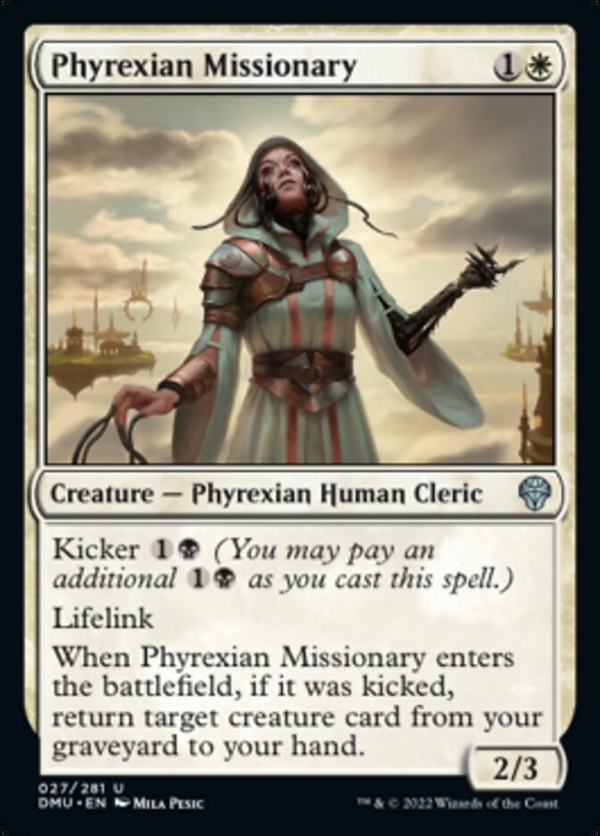 Phyrexian Missionary [Dominaria United] | Pegasus Games WI