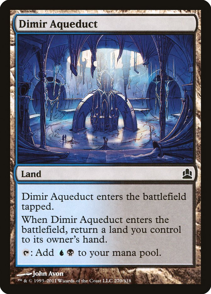 Dimir Aqueduct [Commander 2011] | Pegasus Games WI