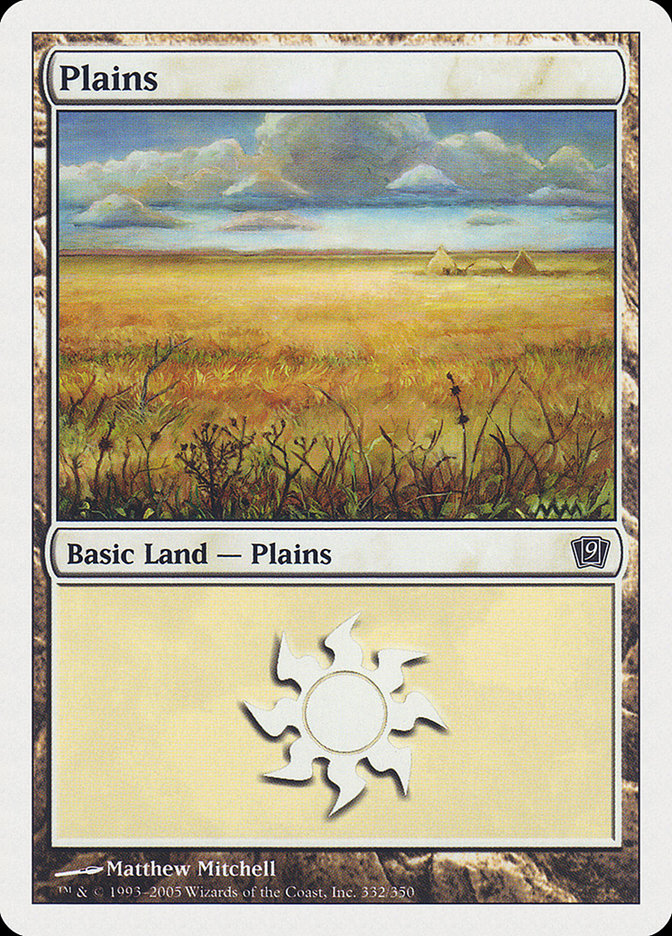 Plains (332) [Ninth Edition] | Pegasus Games WI