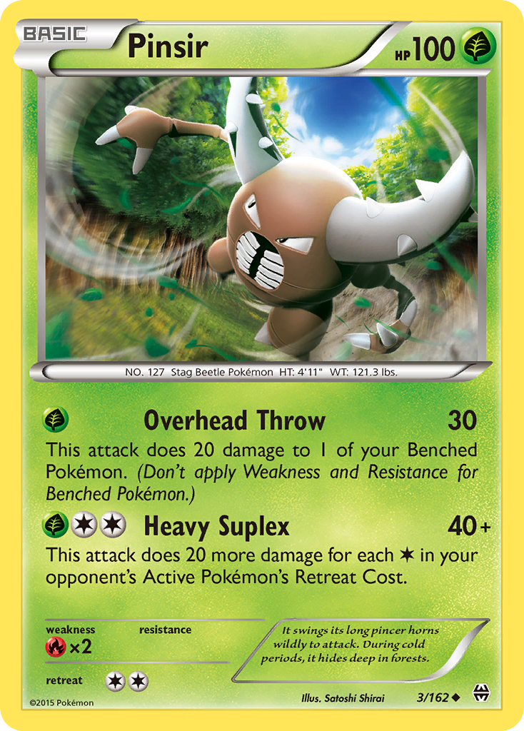 Pinsir (3/162) [XY: BREAKthrough] | Pegasus Games WI