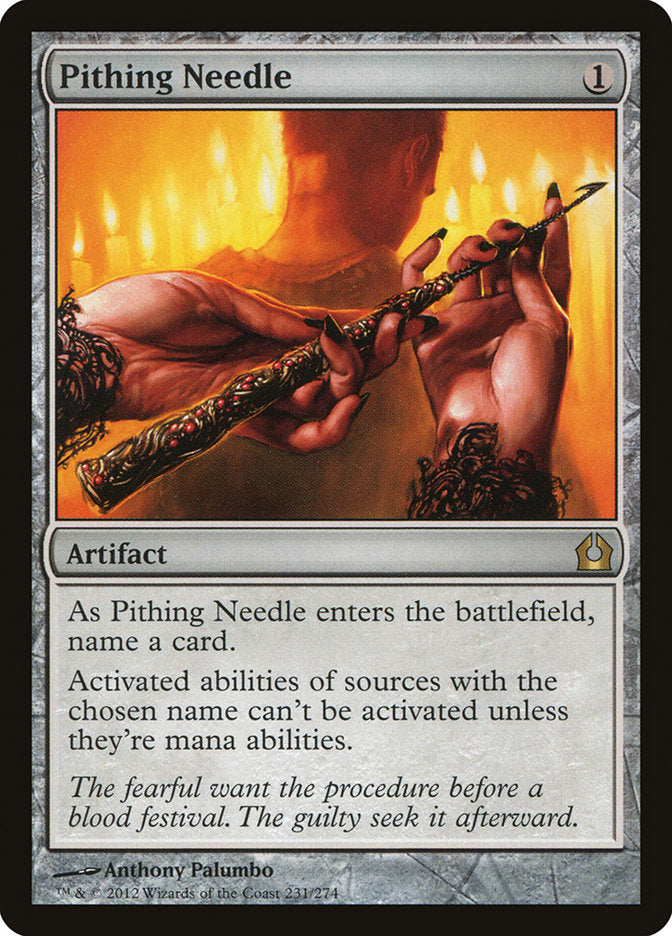 Pithing Needle [Return to Ravnica] | Pegasus Games WI