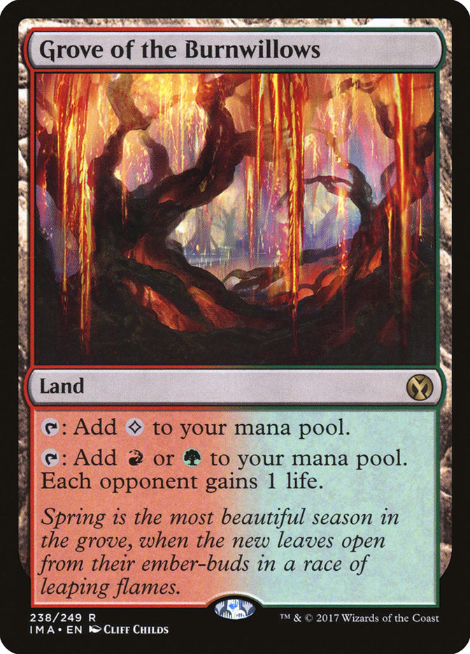 Grove of the Burnwillows [Iconic Masters] | Pegasus Games WI