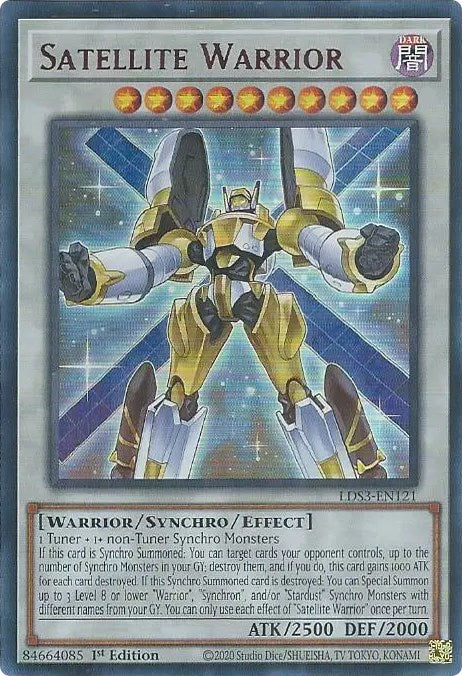 Satellite Warrior (Red) [LDS3-EN121] Ultra Rare | Pegasus Games WI