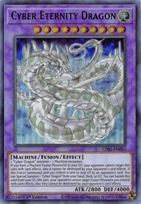 Cyber Eternity Dragon (Green) [LDS2-EN033] Ultra Rare | Pegasus Games WI