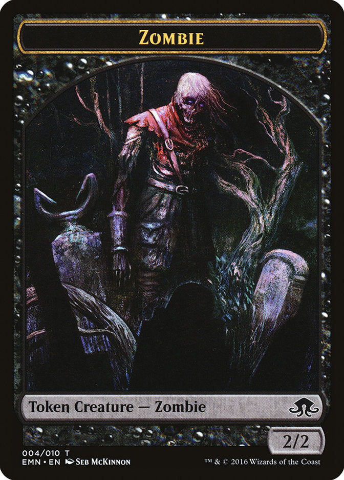 Zombie Token (004/010) [Eldritch Moon Tokens] | Pegasus Games WI