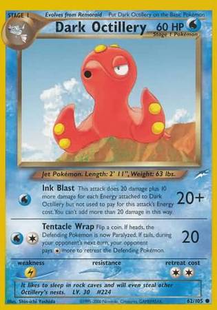 Dark Octillery (62/105) [Neo Destiny Unlimited] | Pegasus Games WI