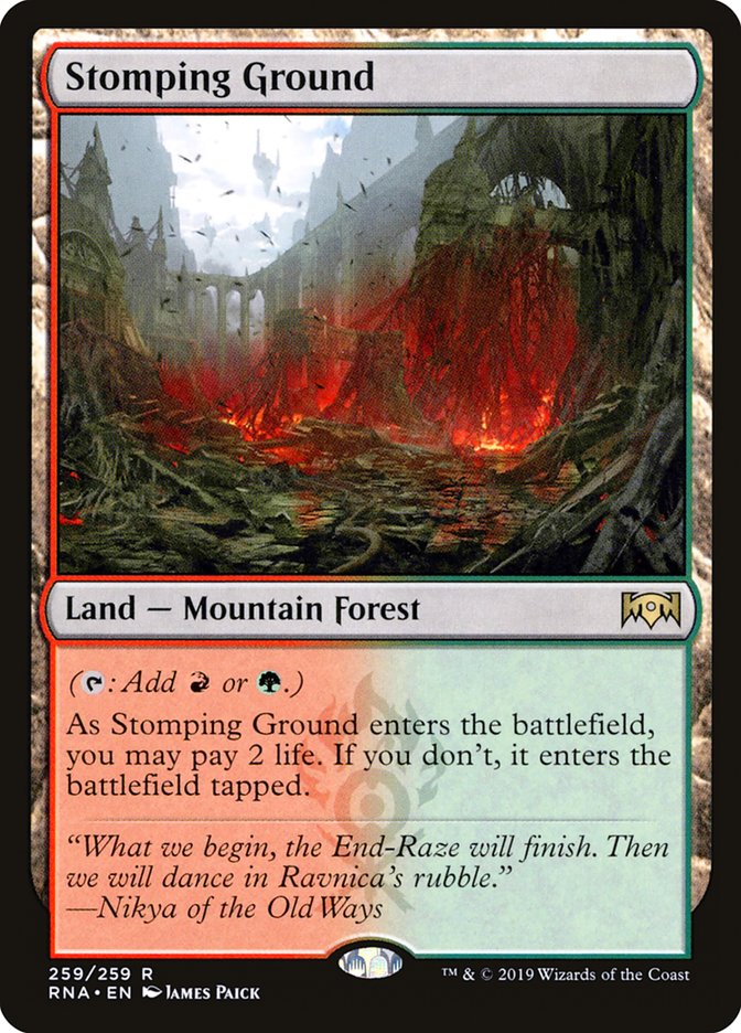 Stomping Ground [Ravnica Allegiance] | Pegasus Games WI