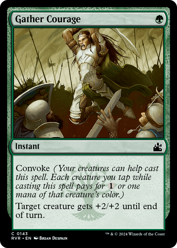 Gather Courage [Ravnica Remastered] | Pegasus Games WI