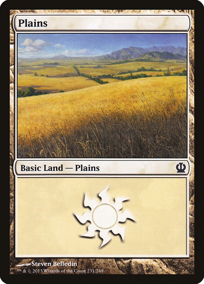 Plains (231) [Theros] | Pegasus Games WI