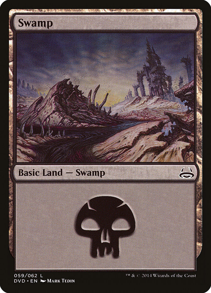 Swamp (59) (Divine vs. Demonic) [Duel Decks Anthology] | Pegasus Games WI