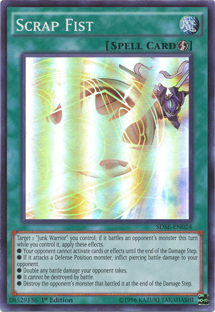 Scrap Fist [SDSE-EN024] Super Rare | Pegasus Games WI