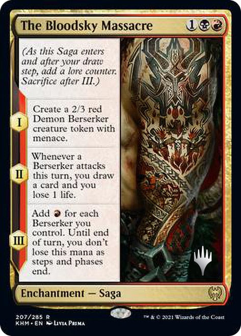 The Bloodsky Massacre (Promo Pack) [Kaldheim Promos] | Pegasus Games WI