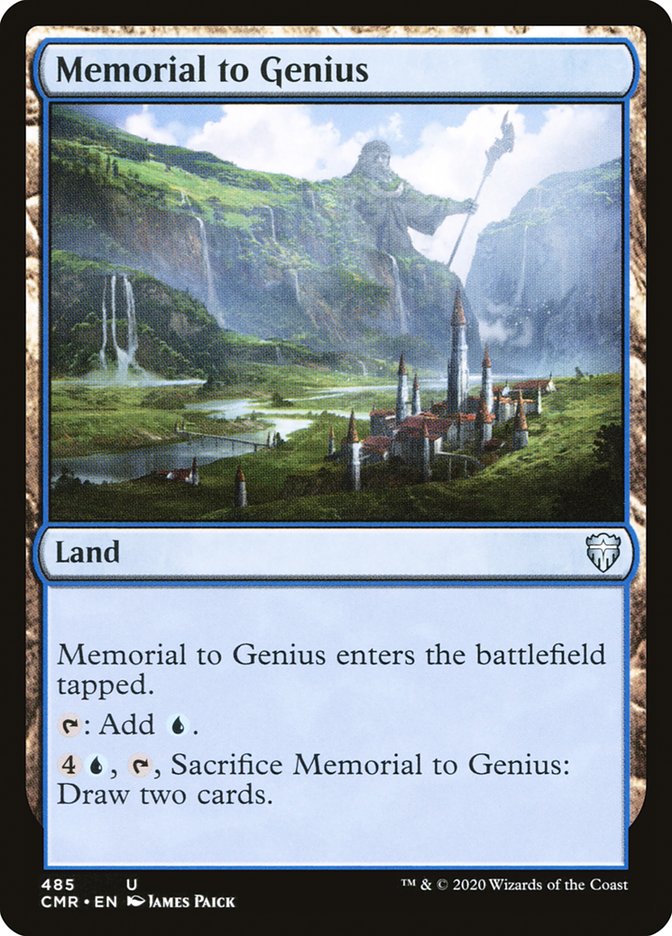 Memorial to Genius [Commander Legends] | Pegasus Games WI