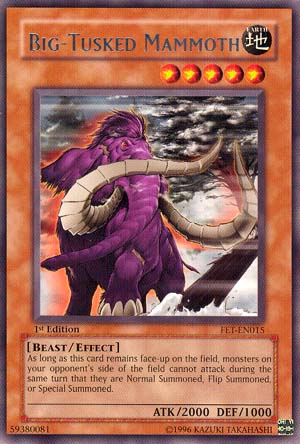 Big-Tusked Mammoth [FET-EN015] Rare | Pegasus Games WI