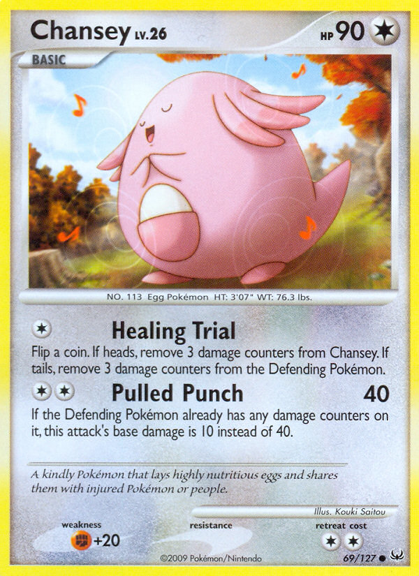 Chansey (69/127) [Platinum: Base Set] | Pegasus Games WI