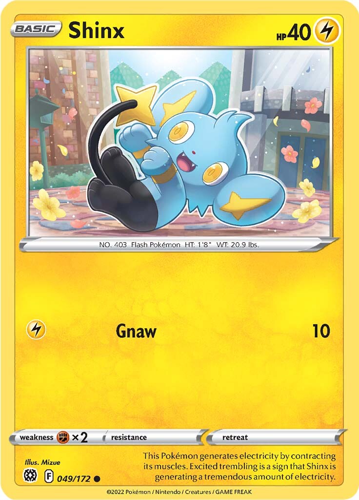 Shinx (049/172) [Sword & Shield: Brilliant Stars] | Pegasus Games WI