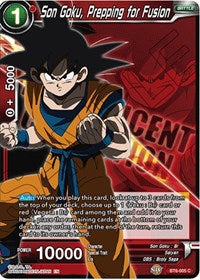 Son Goku, Prepping for Fusion [BT6-005] | Pegasus Games WI