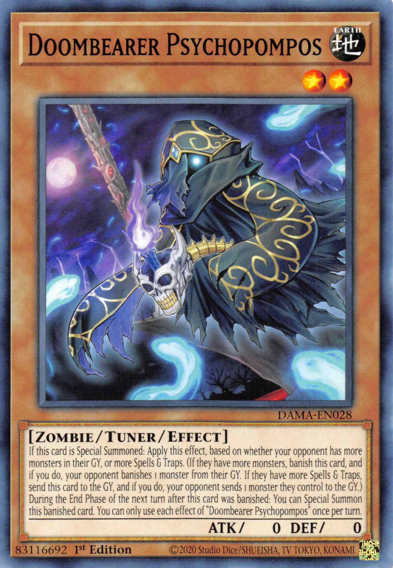 Doombearer Psychopompos [DAMA-EN028] Common | Pegasus Games WI