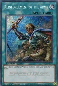 Reinforcement of the Army (Secret) [SBCB-EN160] Secret Rare | Pegasus Games WI