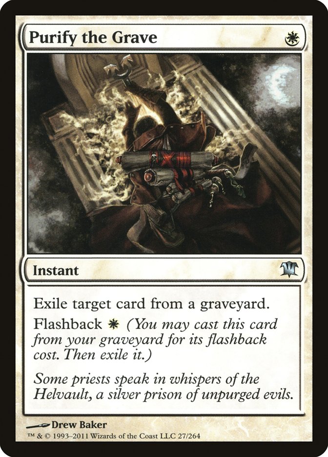 Purify the Grave [Innistrad] | Pegasus Games WI
