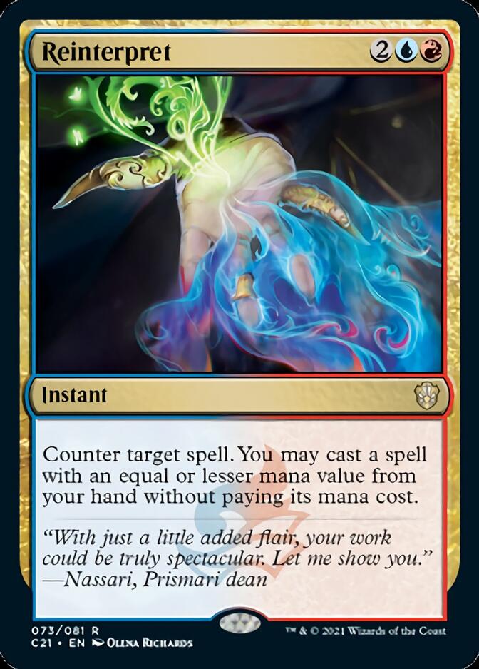 Reinterpret [Commander 2021] | Pegasus Games WI